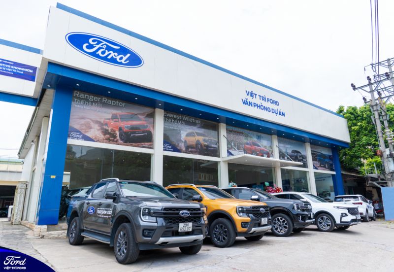 Bảng giá xe Ford mới nhất tại Việt Trì Ford